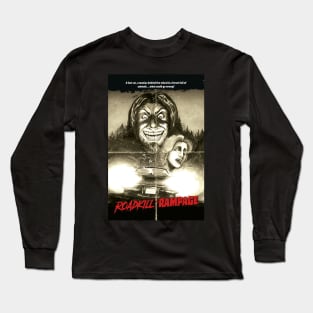 Roadkill Rampage Poster Long Sleeve T-Shirt